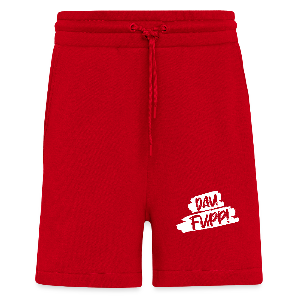 Organic Relaxed Shorts  Dau Fupp - Rot