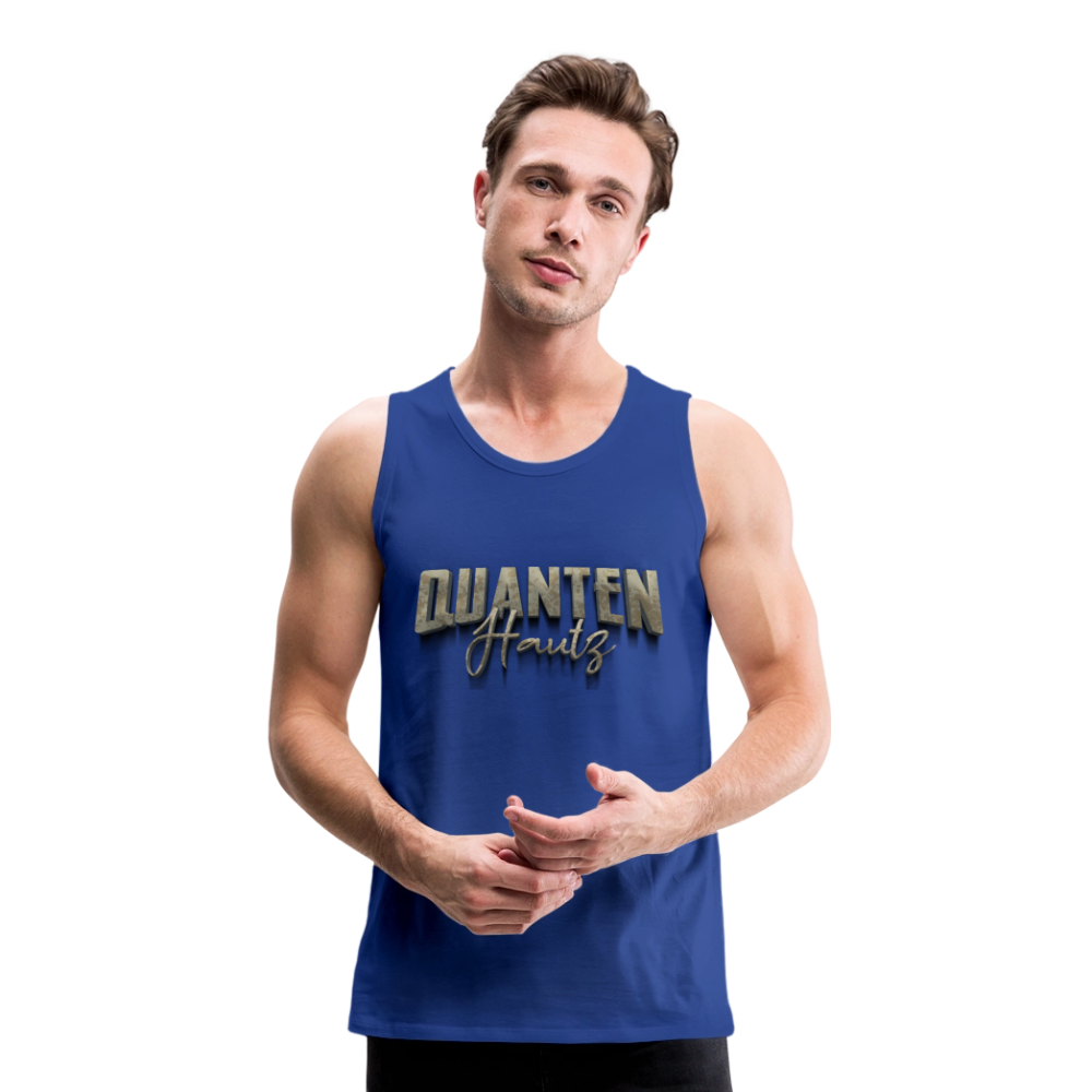 Männer Premium Tank Top Quanten Hautz - Königsblau