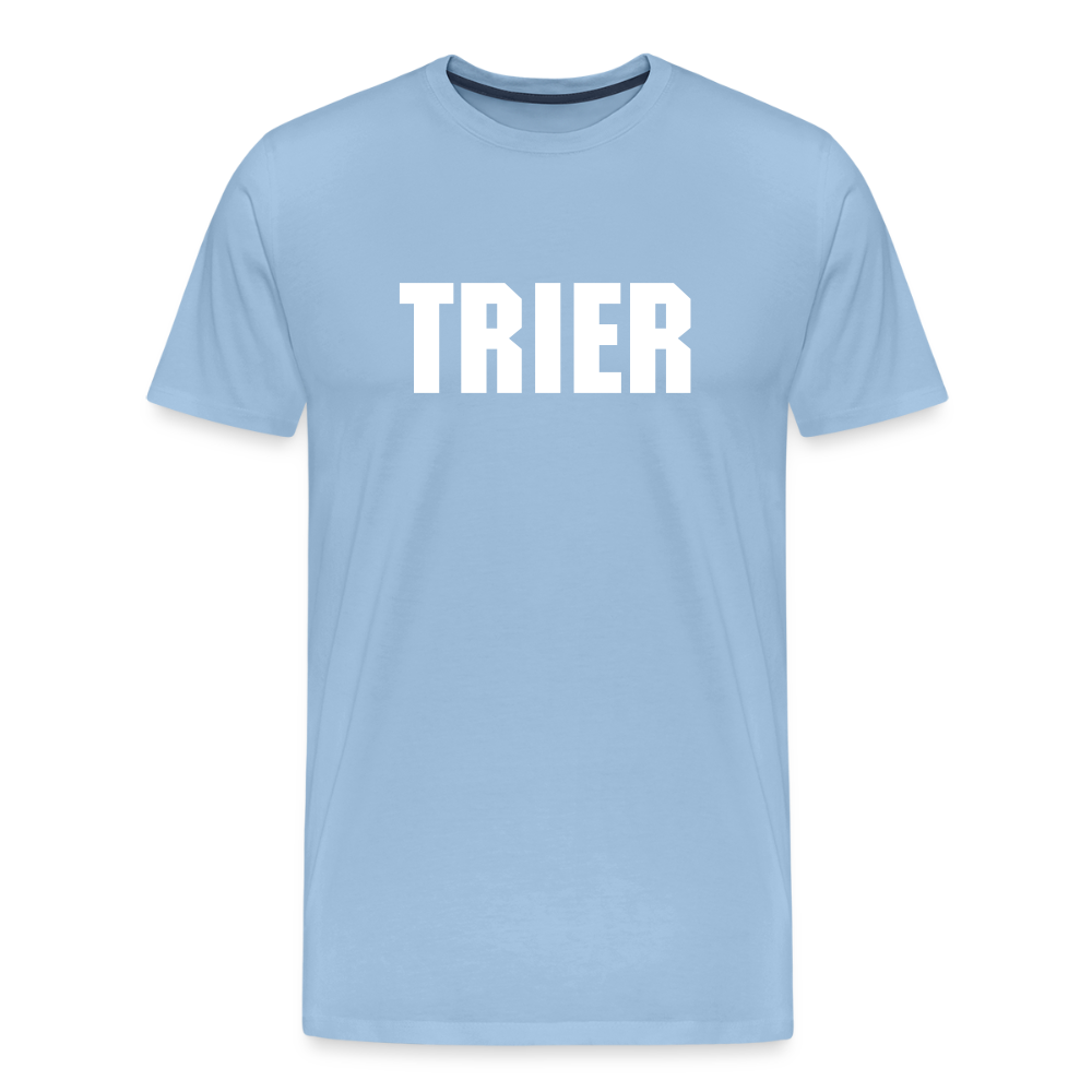 Männer Premium T-Shirt Trier - Sky