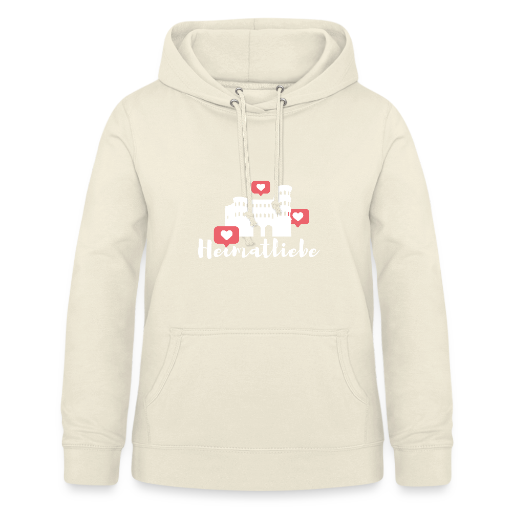 Frauen Hoodie Heimatliebe - Vanille-Milchshake