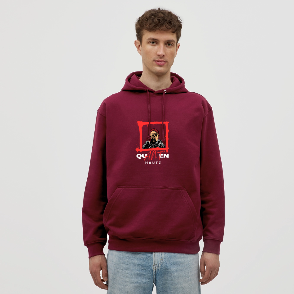 Unisex Hoodie Quanten Hautz - Bordeaux