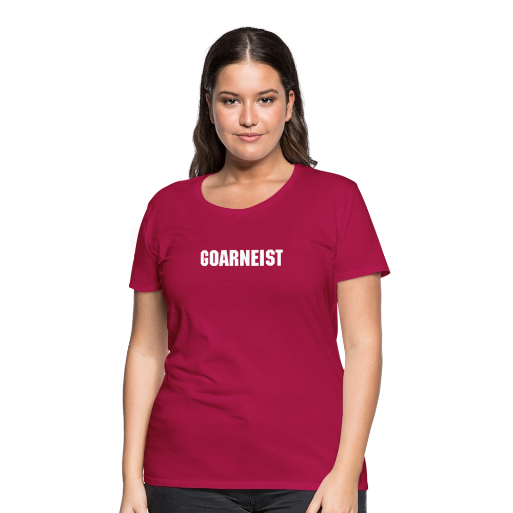 Frauen Premium T-Shirt Goarneist - dunkles Pink