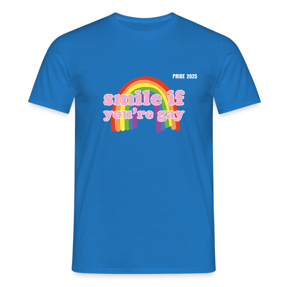 Männer T-Shirt Pride - Royalblau