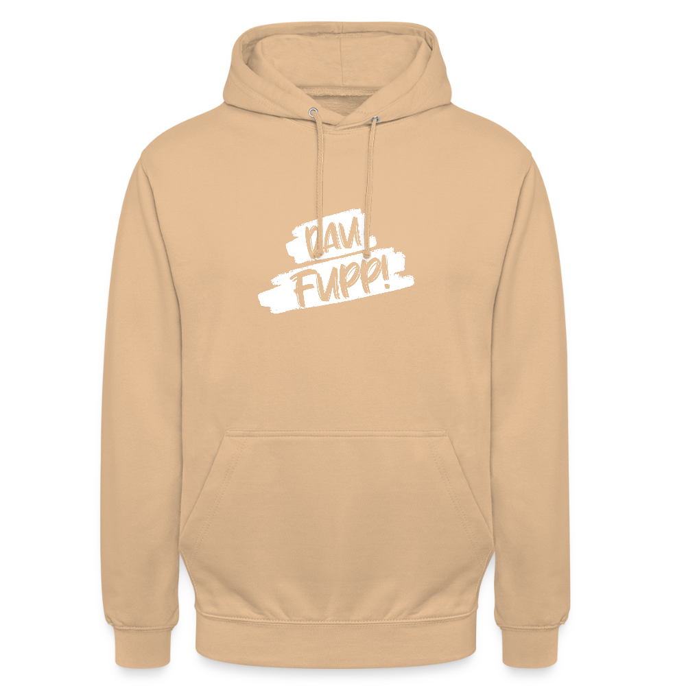 Unisex Hoodie Dau Fupp - Pfirsich