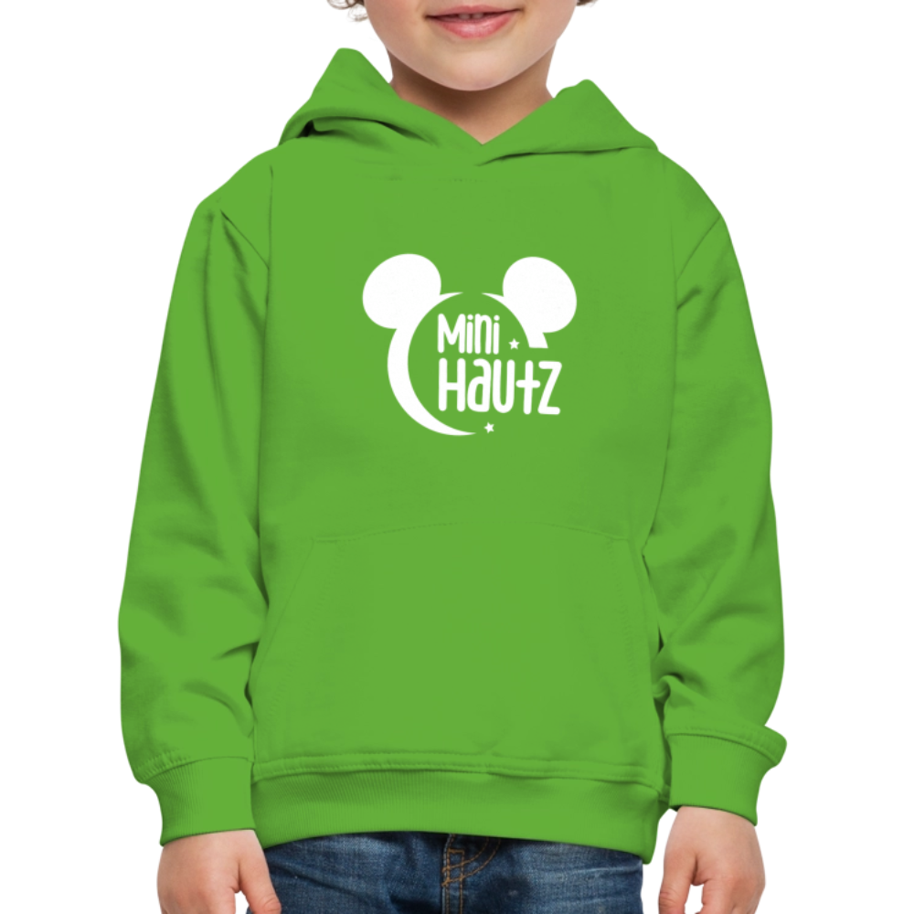 Kinder Premium Hoodie Mini Hautz - Hellgrün