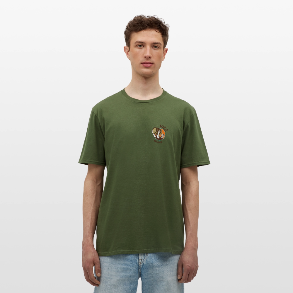 Männer T-Shirt Viezbruder - Militärgrün