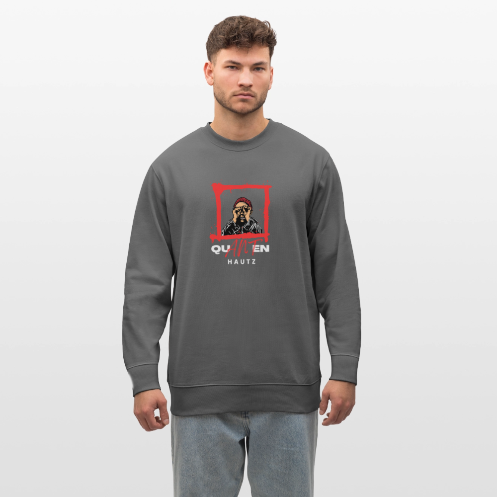 Unisex Bio-Sweatshirt CHANGER  Quanten Hautz - Anthrazit