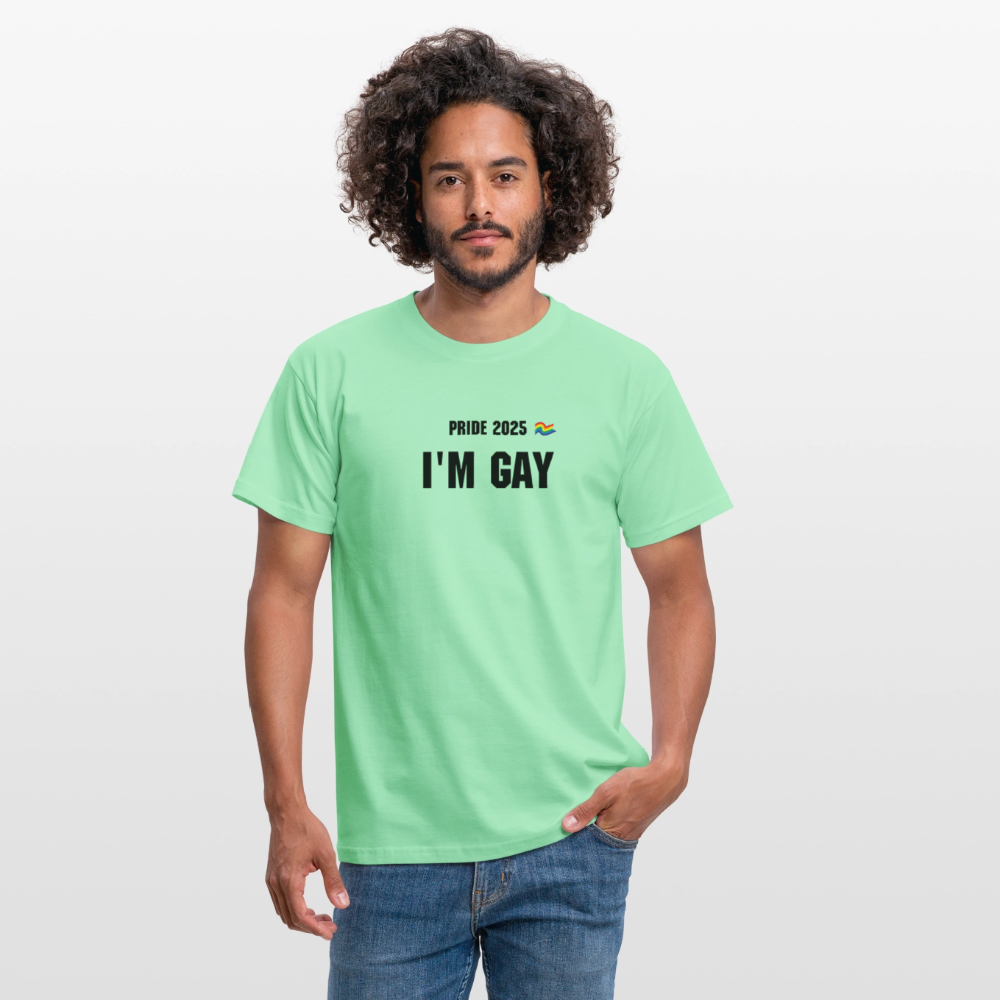 Männer T-Shirt Pride - Mintgrün