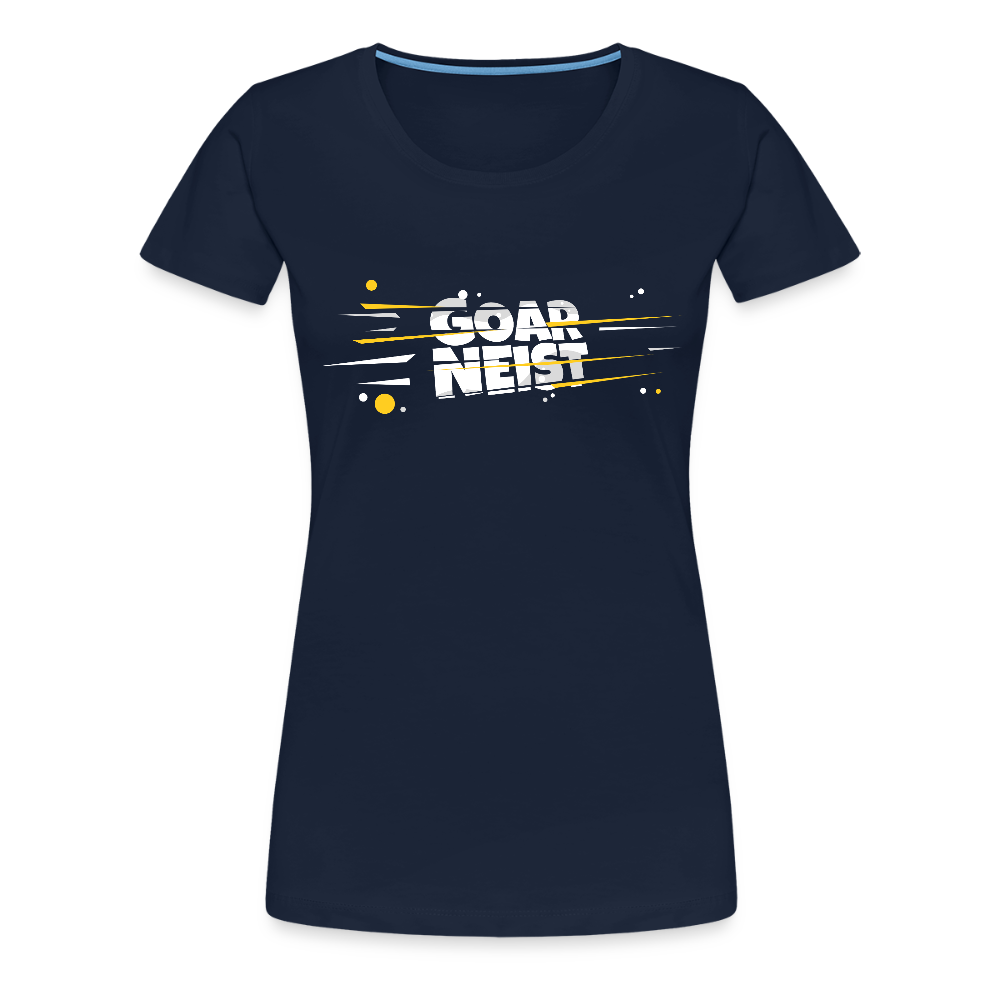Frauen Premium T-Shirt Goarneist - Navy