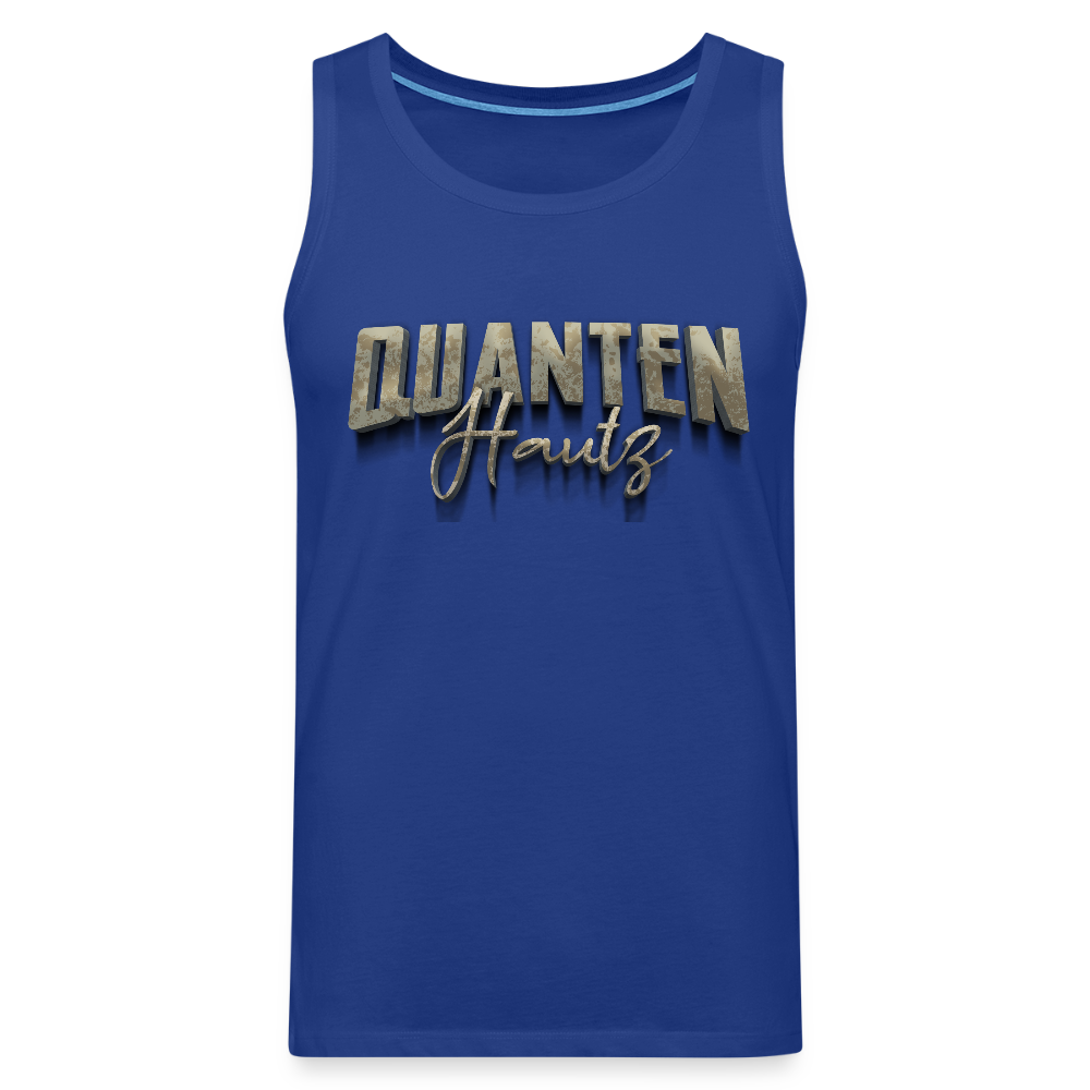 Männer Premium Tank Top Quanten Hautz - Königsblau