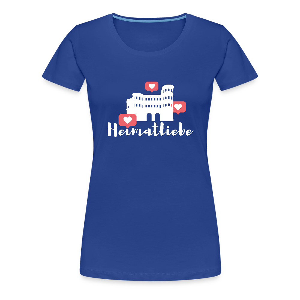Frauen Premium T-Shirt Heimatliebe - Königsblau