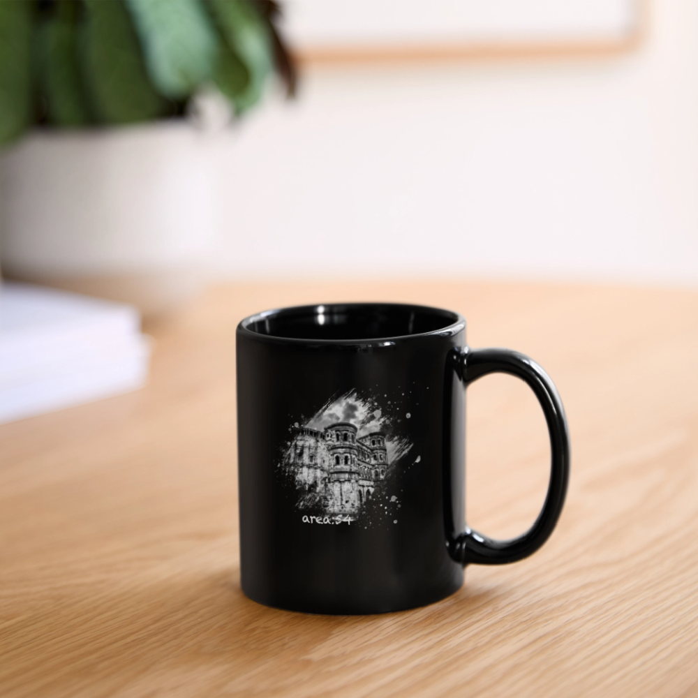 Tasse einfarbig Porta - Schwarz