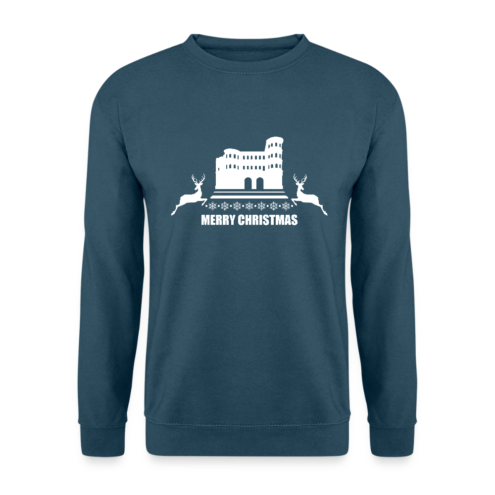 Weihnachtspullover UNISEX - Indigoblau