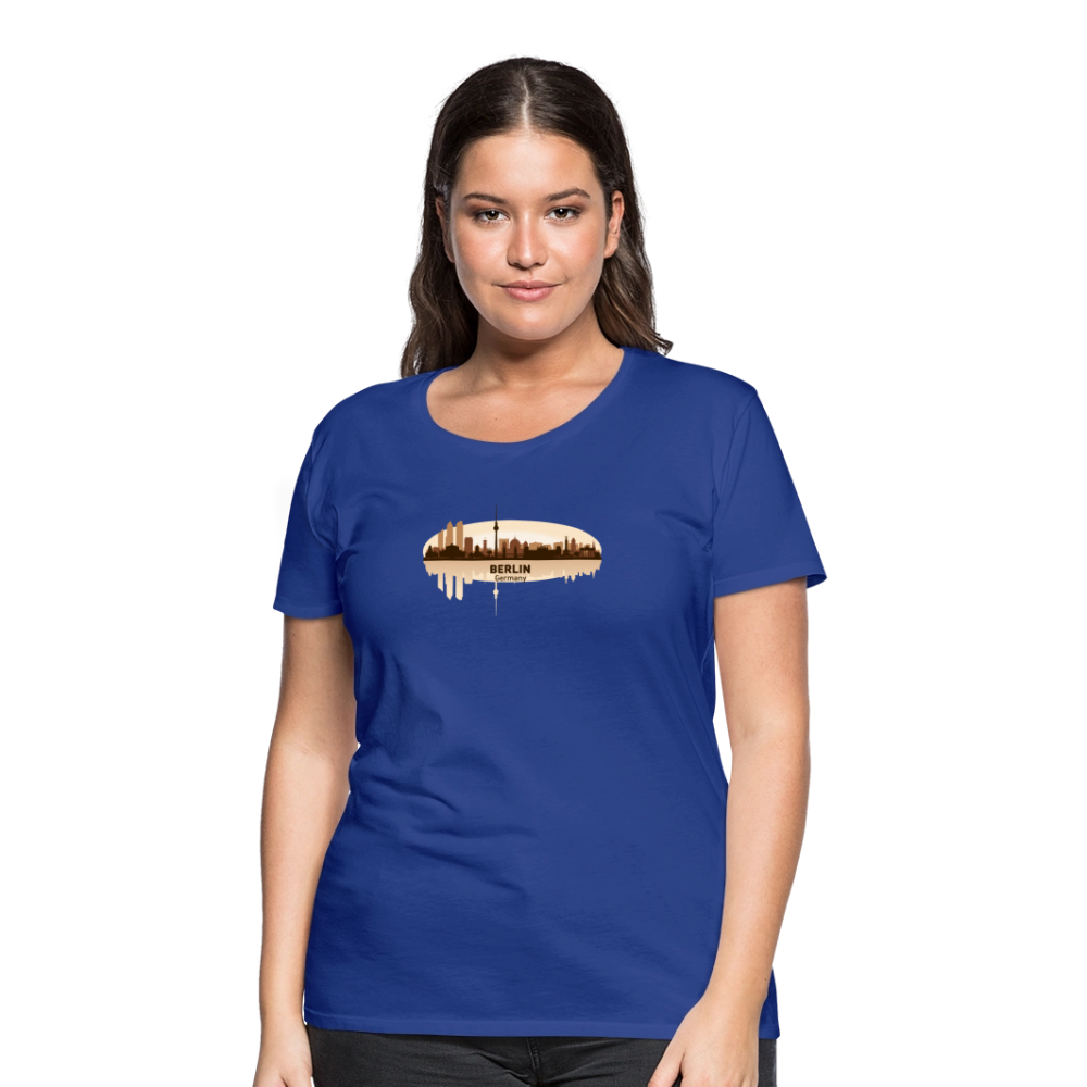 Frauen Premium T-Shirt Berlin - Königsblau