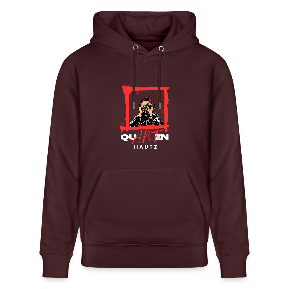 Unisex Bio-Hoodie CRUISER  Quanten Hautz - Maroon