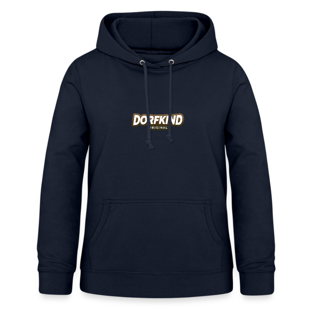 Frauen Hoodie Dorfkind - Navy