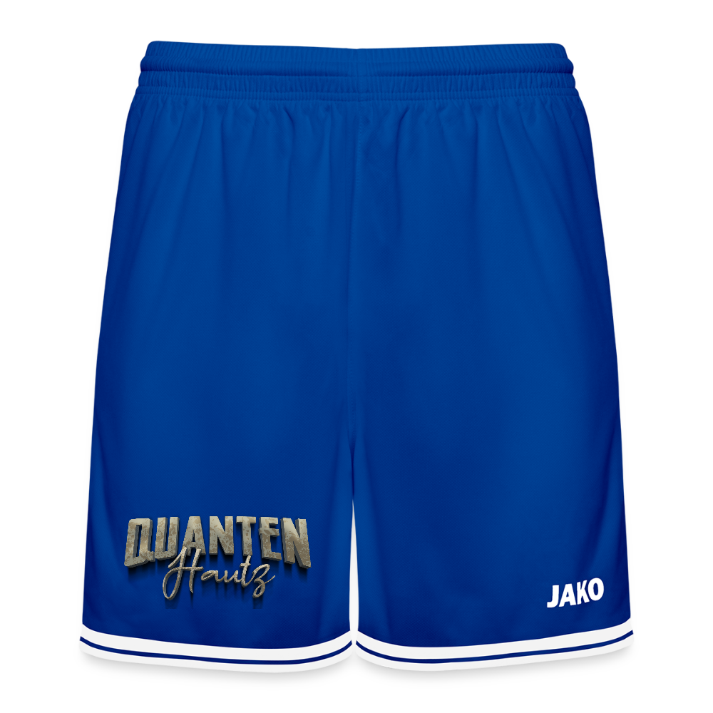 JAKO Basketball Short Center 2.0 Quanten Hautz - Royal/Weiß
