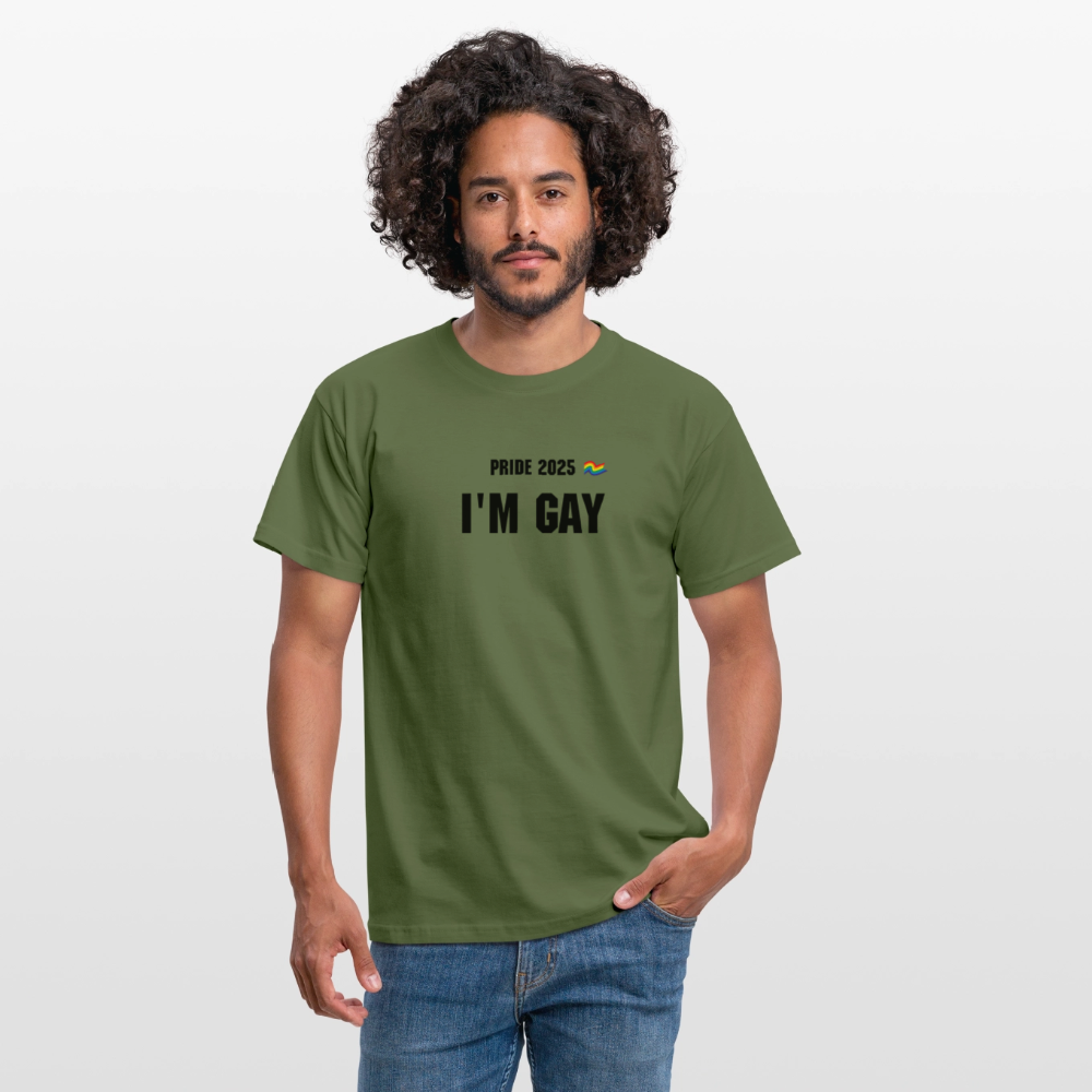 Männer T-Shirt Pride - Militärgrün