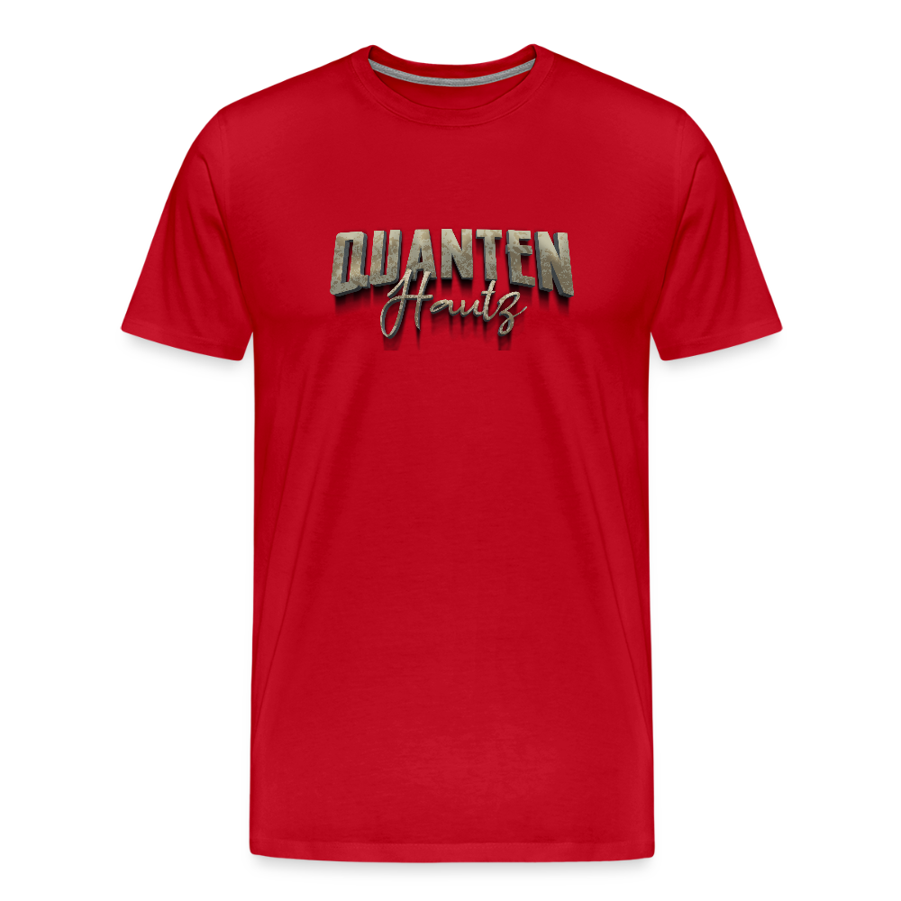 Männer Premium T-Shirt Quanten Hautz - Rot