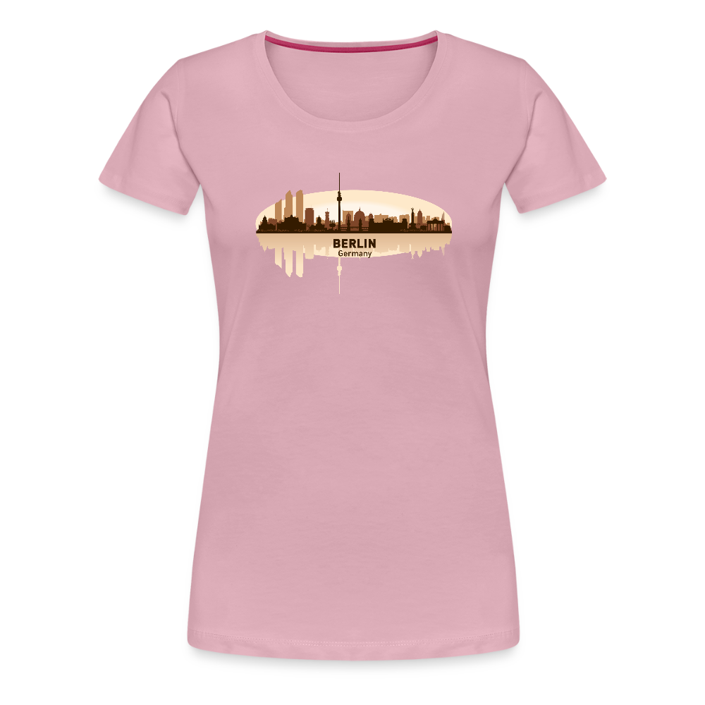 Frauen Premium T-Shirt Berlin - Hellrosa