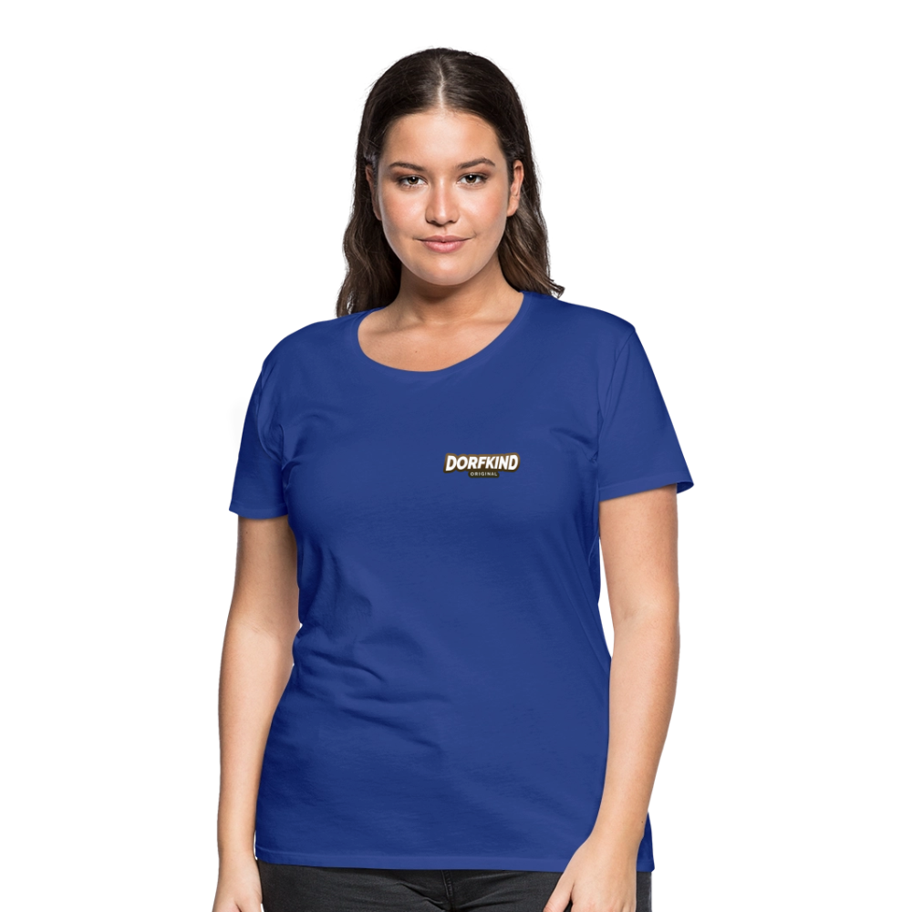 Frauen Premium T-Shirt Dorfkind - Königsblau