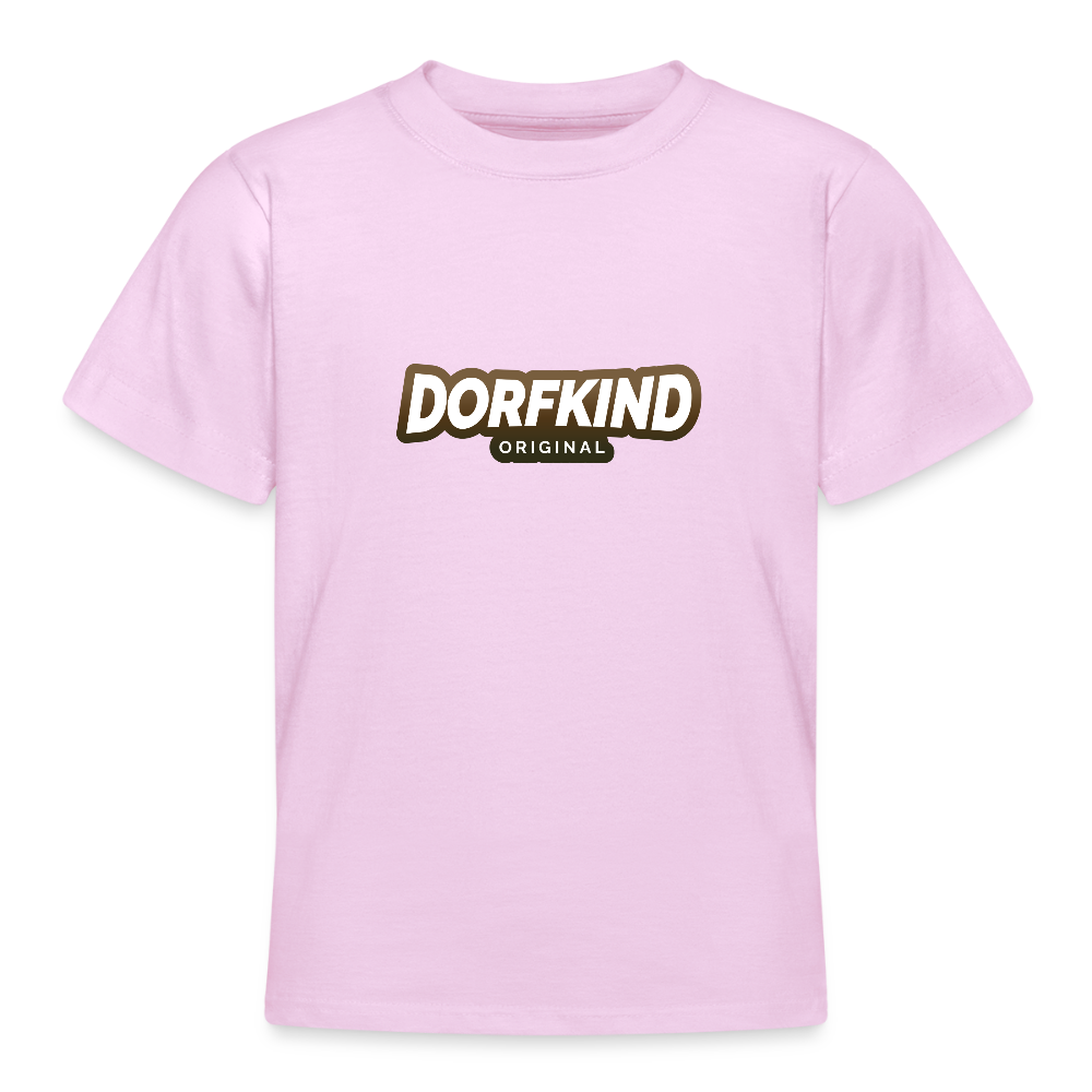 Teenager T-Shirt Dorfkind - Hellrosa
