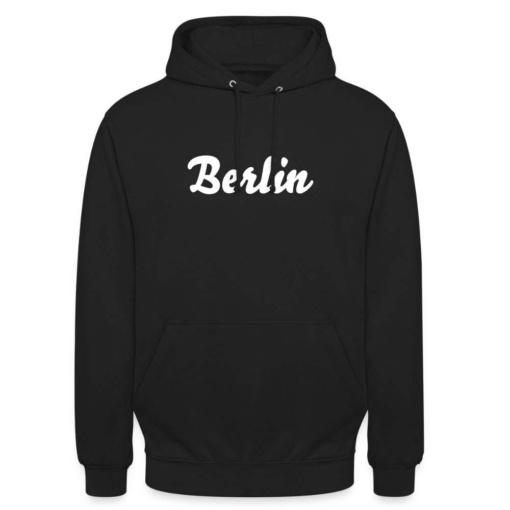 Unisex Hoodie Berlin - Schwarz