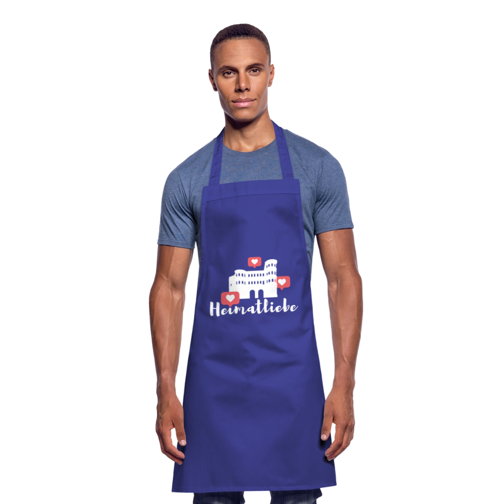 Kochschürze Heimatliebe - Royalblau