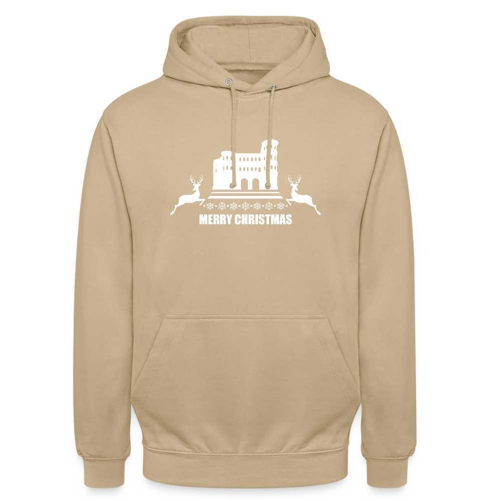 Weihnachtshoodie UNISEX - Beige