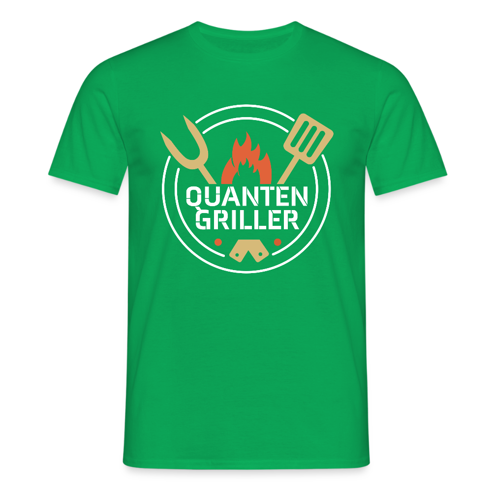 Männer T-Shirt Quanten Griller - Kelly Green
