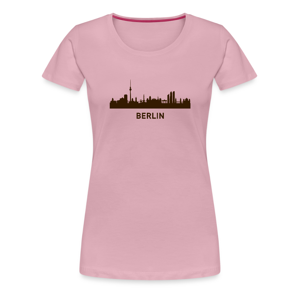 Frauen Premium T-Shirt Berlin - Hellrosa