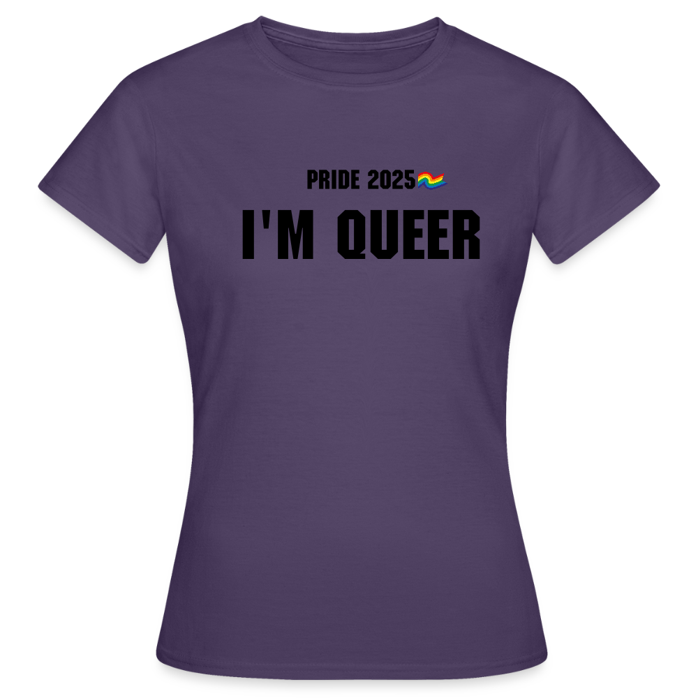 Frauen T-Shirt Pride - Dunkellila