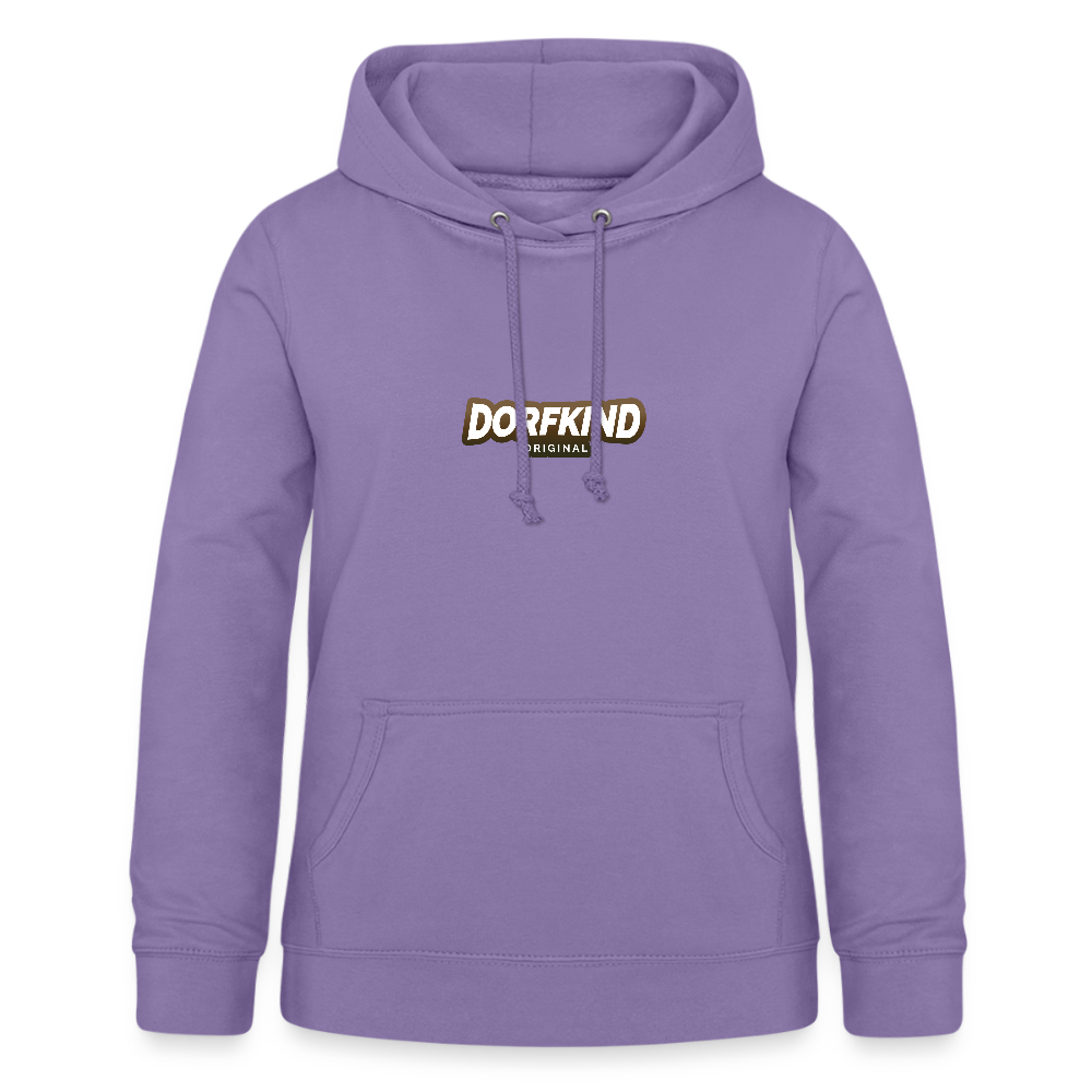 Frauen Hoodie Dorfkind - Lavendel