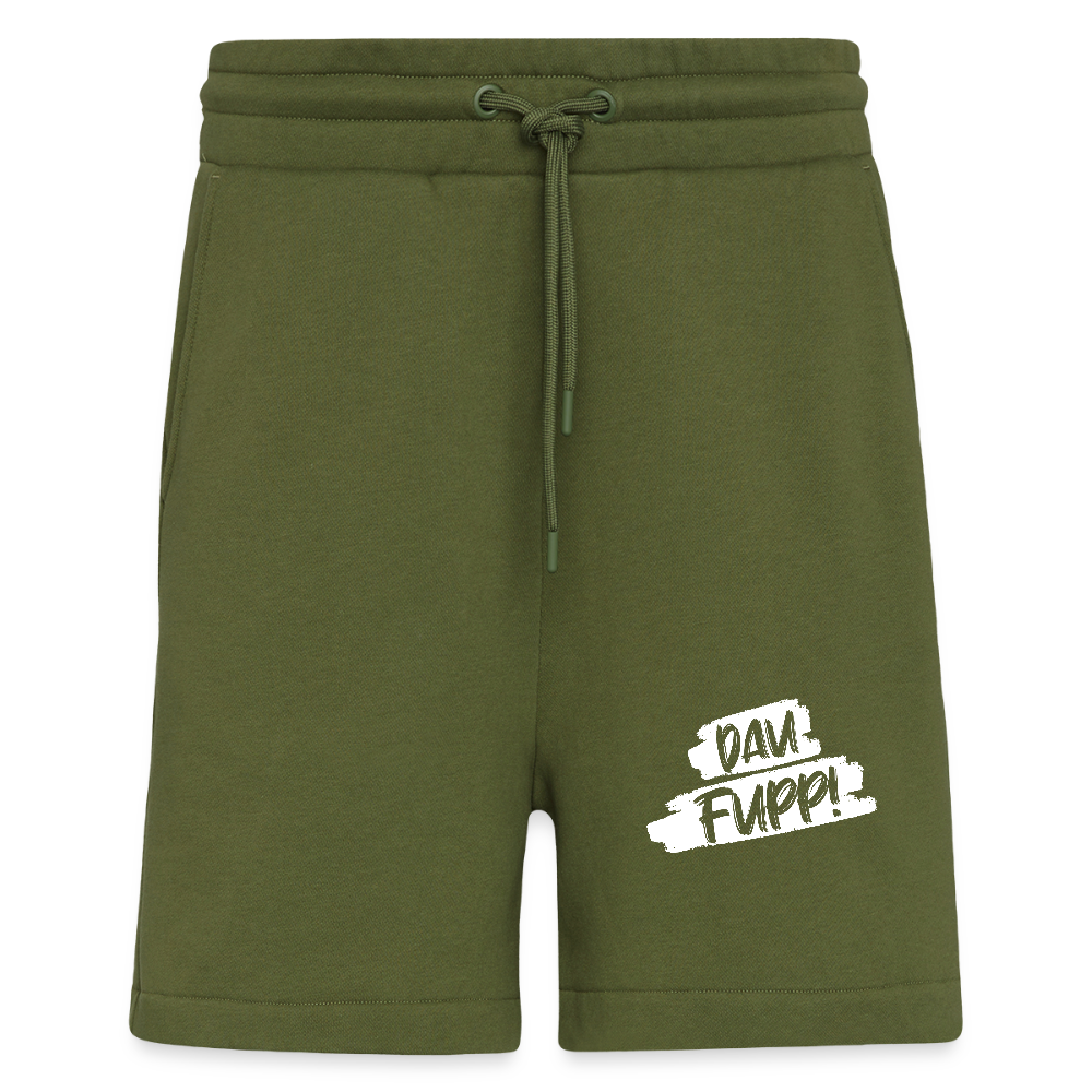 Organic Relaxed Shorts  Dau Fupp - MOSS GREEN
