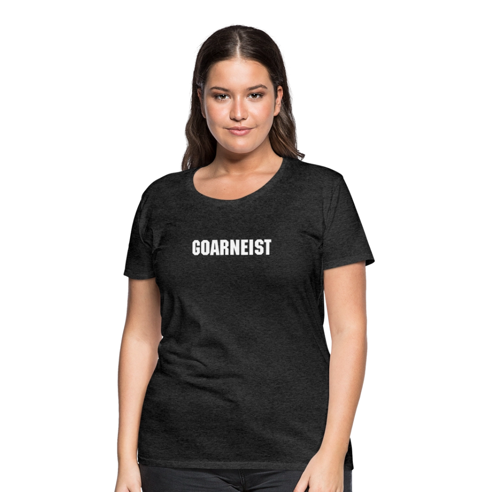 Frauen Premium T-Shirt Goarneist - Anthrazit