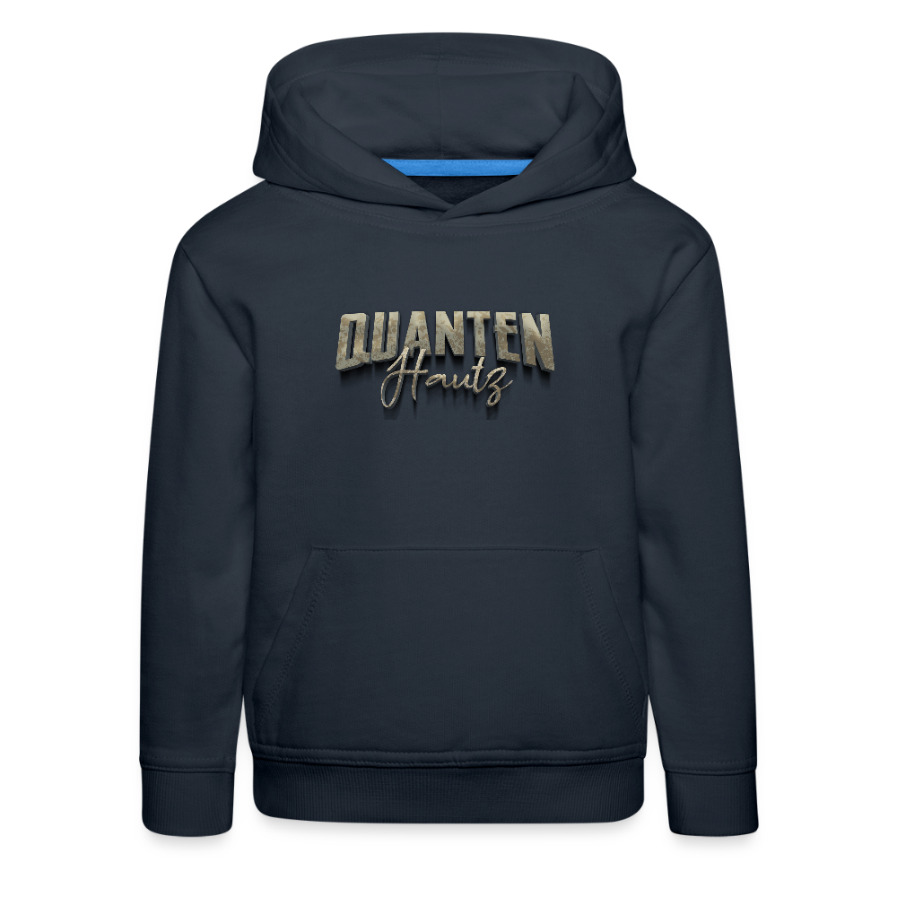 Kinder Premium Hoodie Quanten Hautz - Navy