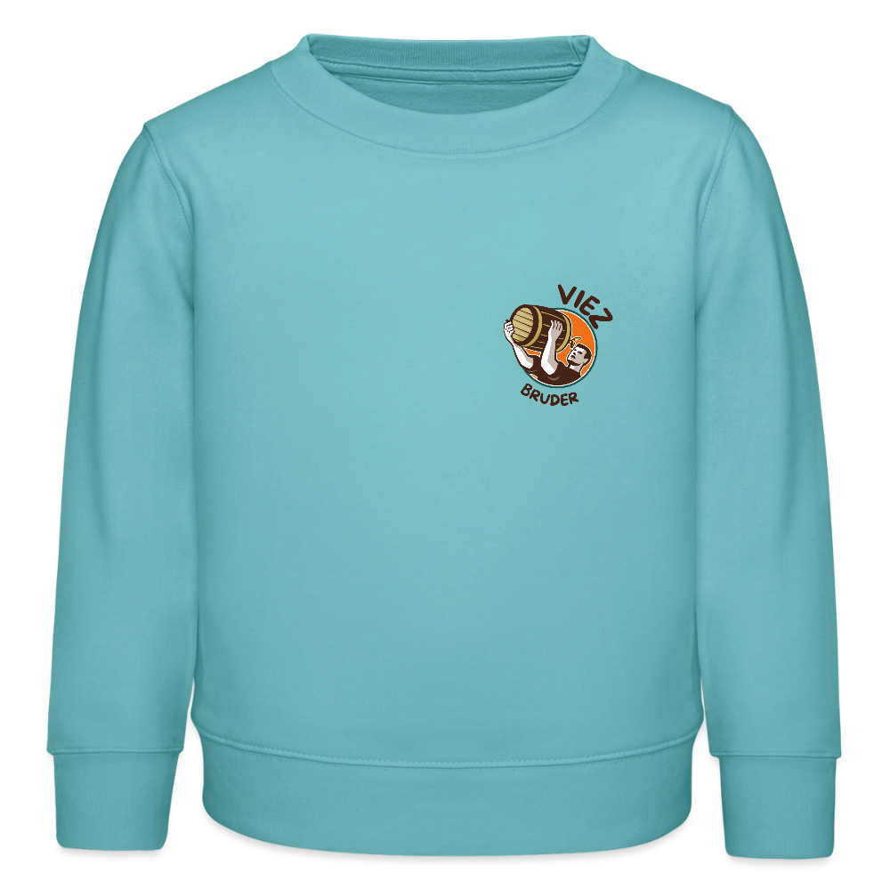 Mini Changer Bio Kinder Sweatshirt Viezbruder - Pastelltürkis