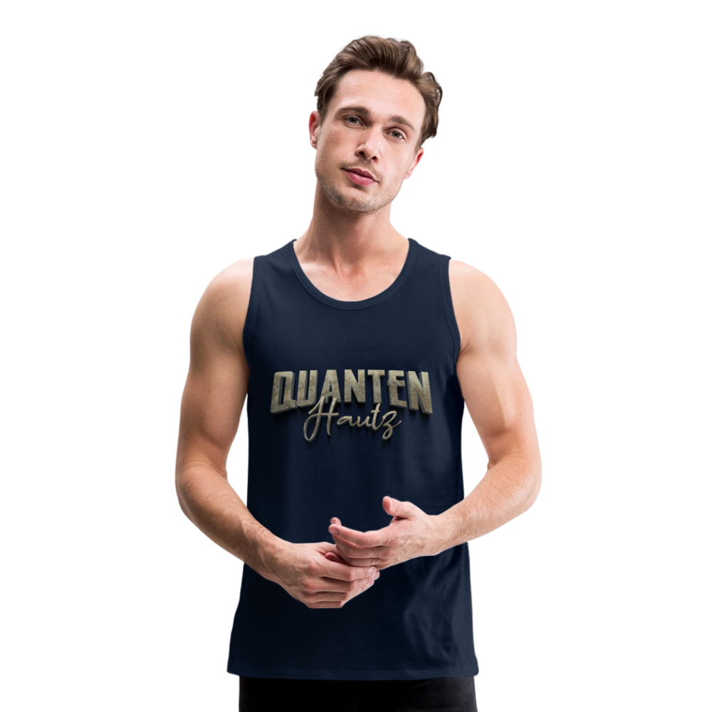 Männer Premium Tank Top Quanten Hautz - Navy