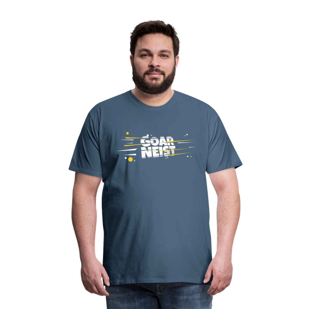 Männer Premium T-Shirt Goarneist - Blaugrau