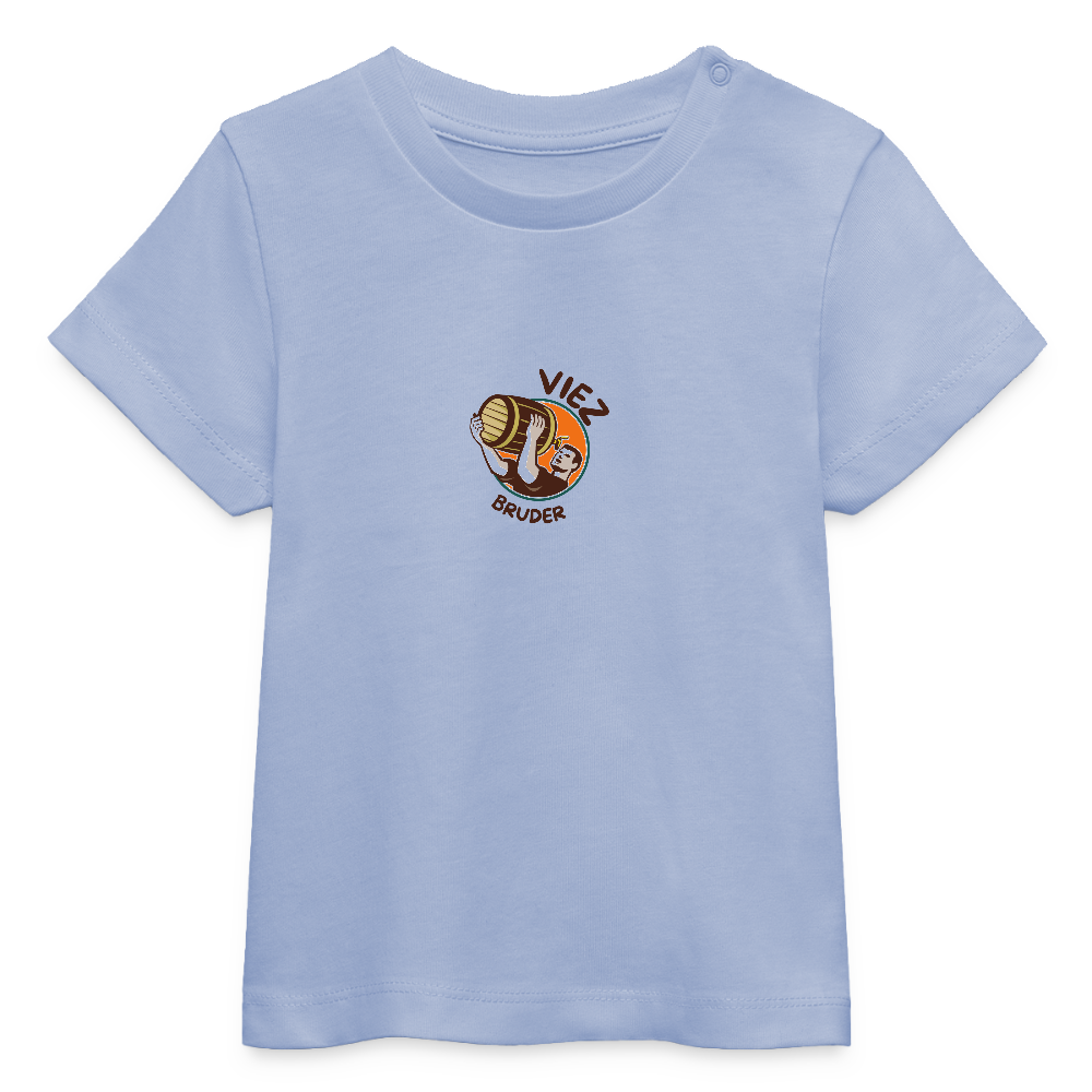 Baby Bio-T-Shirt BABY Viezbruder - Sky