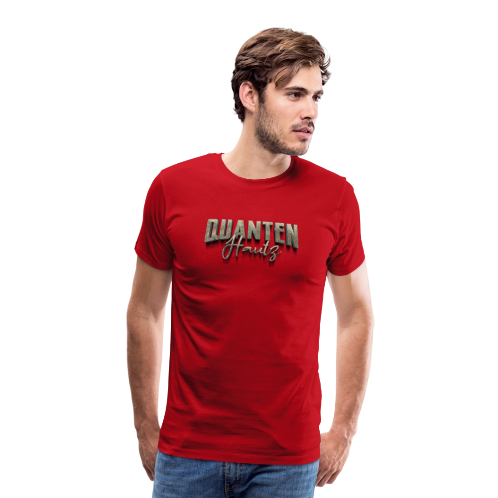 Männer Premium T-Shirt Quanten Hautz - Rot