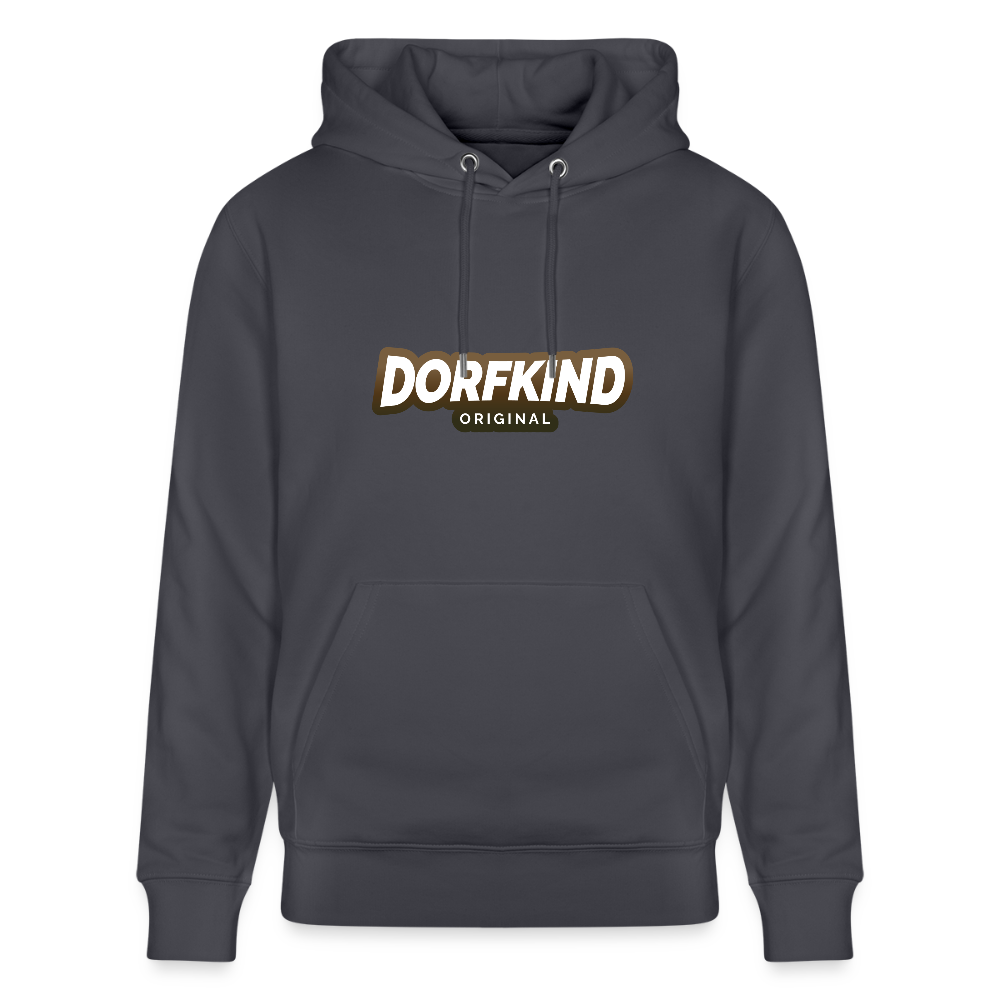 Stanley/Stella Unisex Bio-Hoodie Dorfkind - Indigoblau