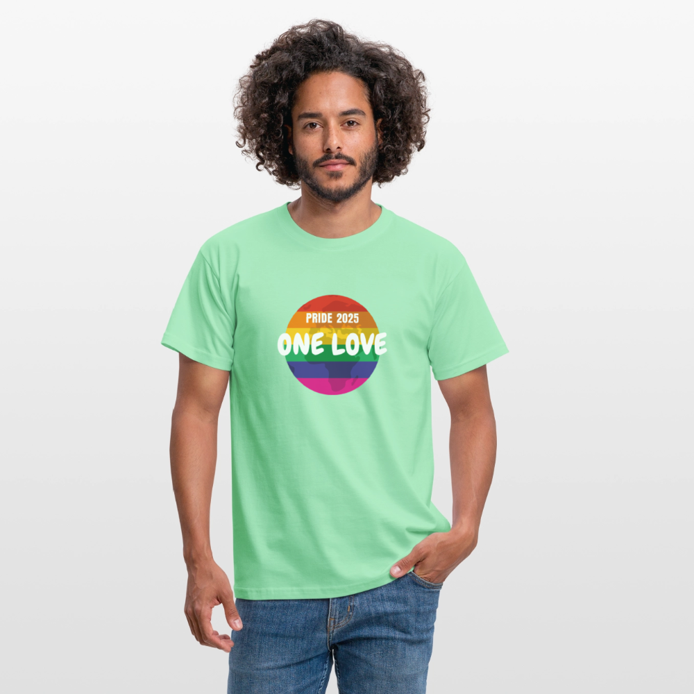 Männer T-Shirt Pride - Mintgrün