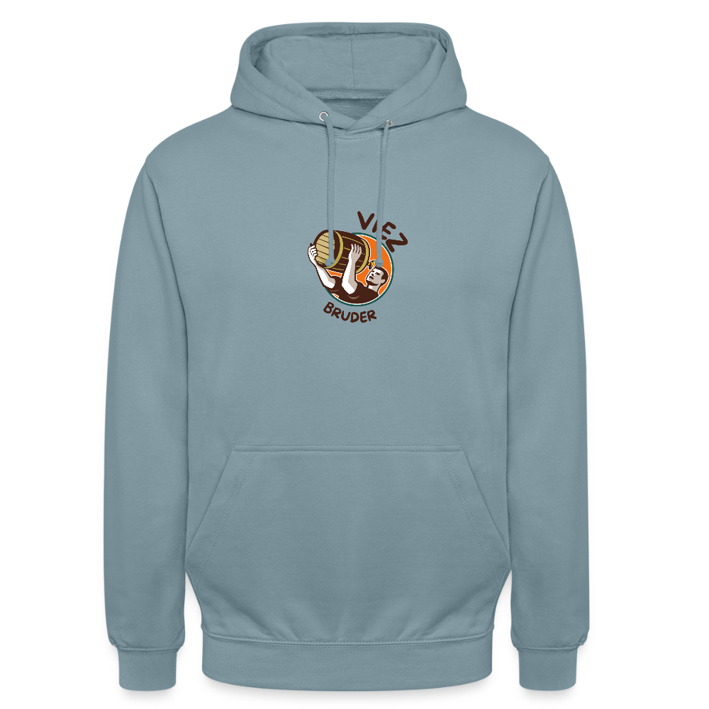 Unisex Hoodie Viezbruder - Nebelblau