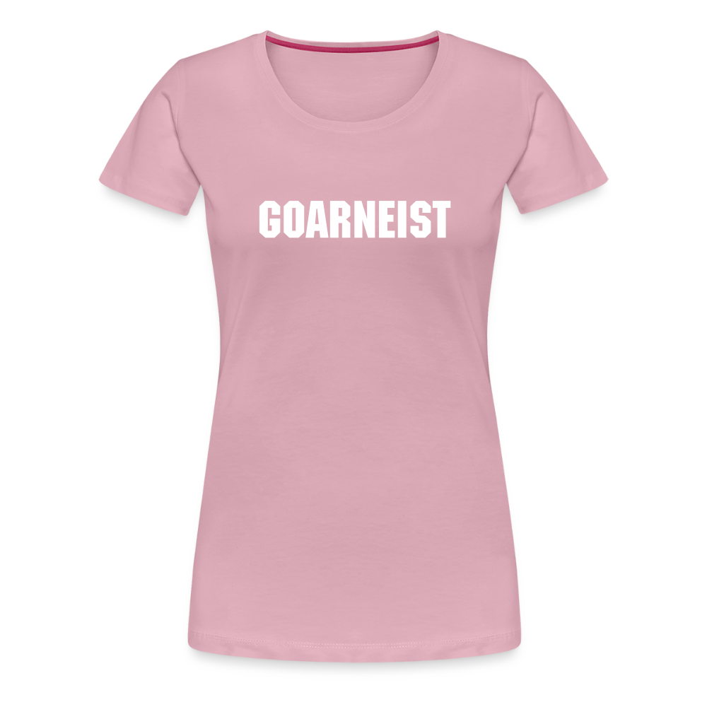Frauen Premium T-Shirt Goarneist - Hellrosa