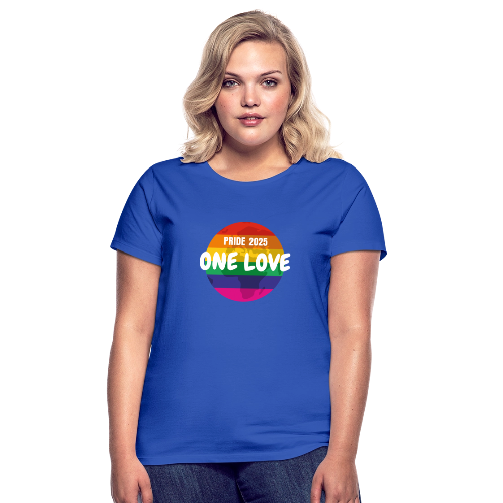 Frauen T-Shirt Pride - Royalblau