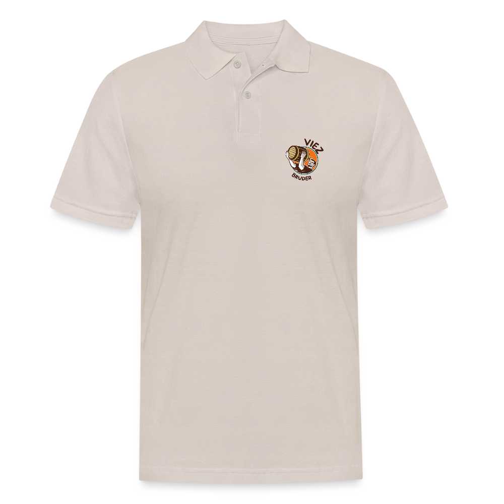 Männer Poloshirt Viezbruder - Beige