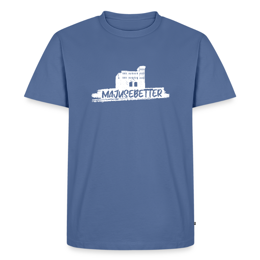 Männer Premium T-Shirt majusebetter - Taubenblau