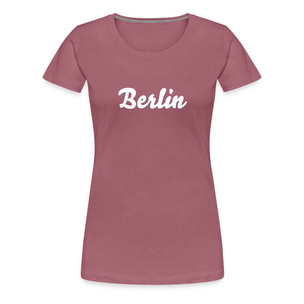 Frauen Premium T-Shirt Berlin - Malve