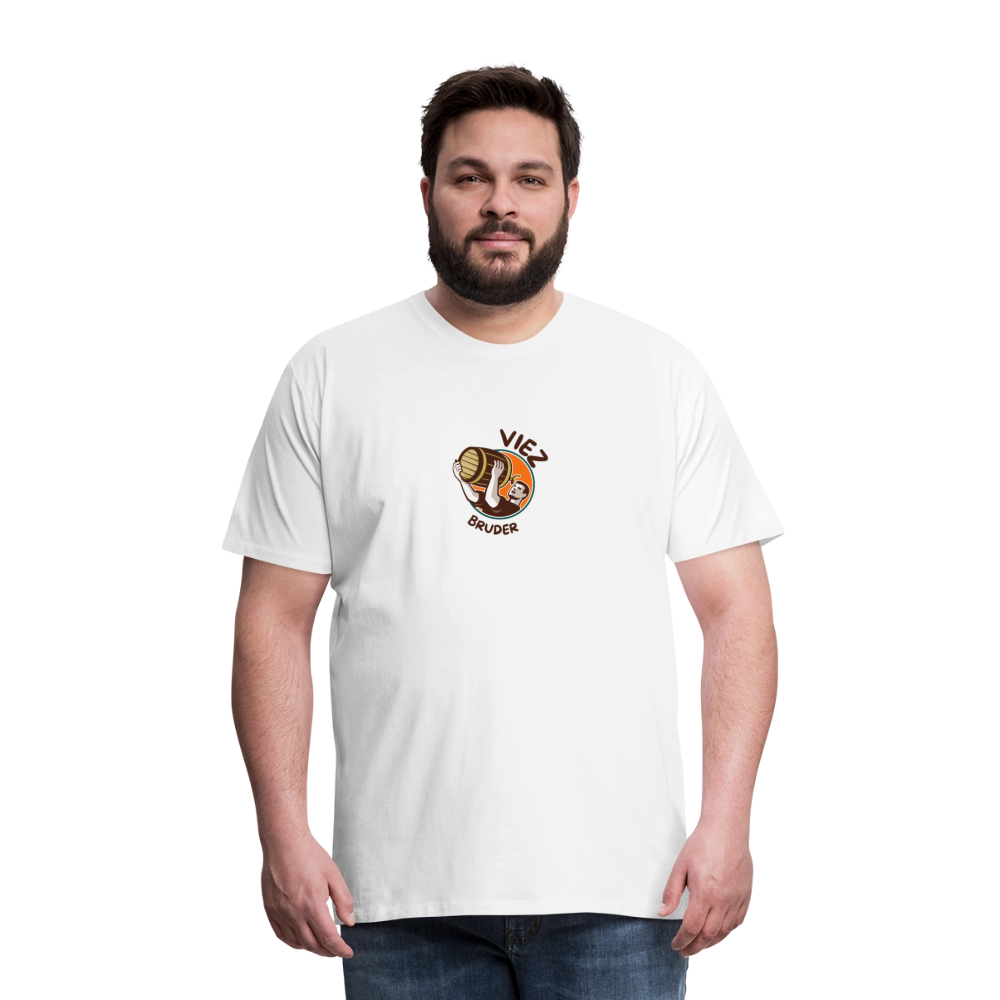 Männer Premium T-Shirt Viezbruder - Weiß